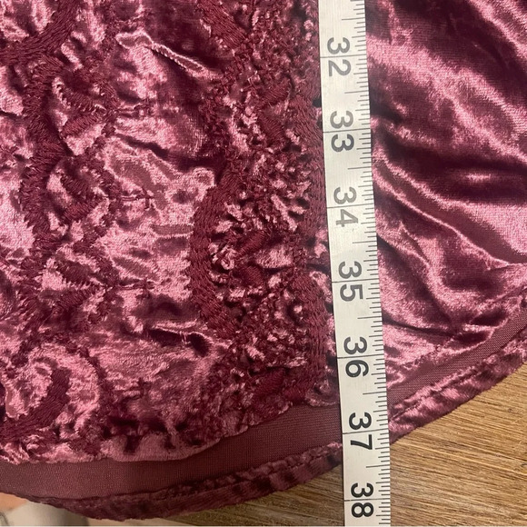 Soft Surroundings Embroidered Velvet Boho Shift Dress Sz XS - Picture 8 of 8